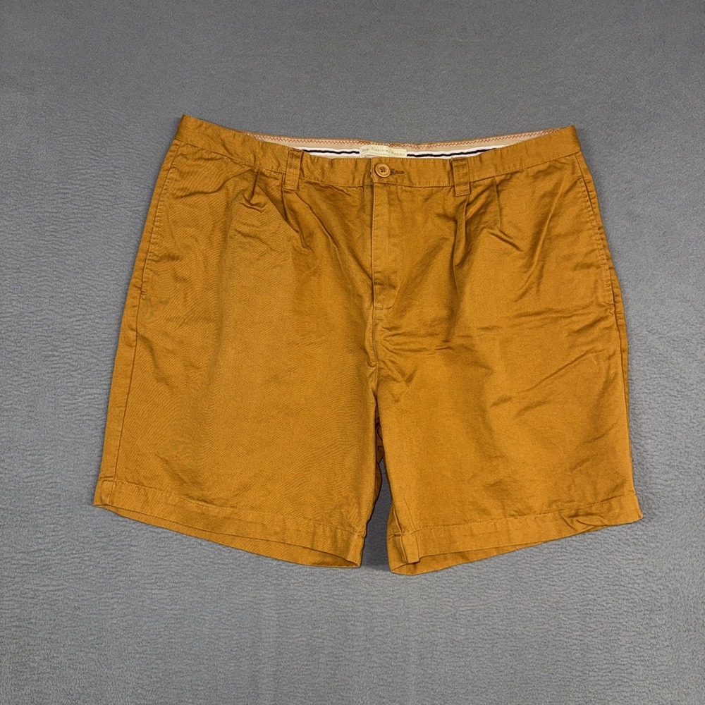 The Territory Ahead Shorts Mens 42 (Fits 40) Mustard Brown Cotton Twill Hiking